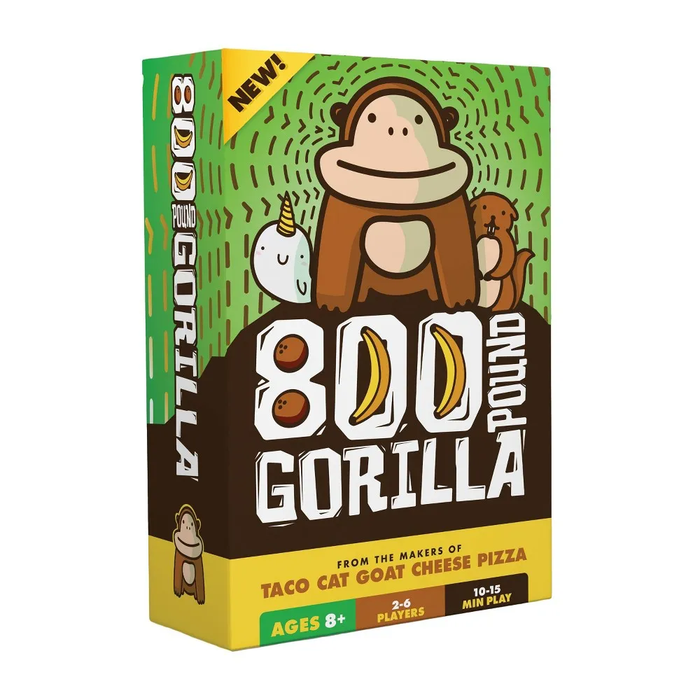 Dolphin Hat Games 800 Pound Gorilla Card Game | MarketFair Shoppes