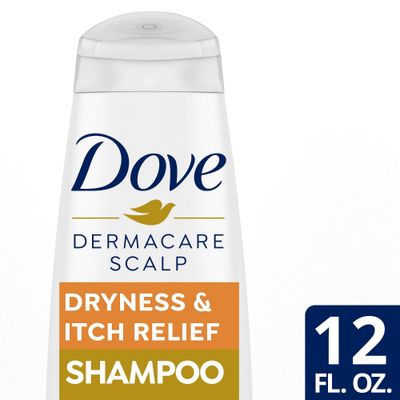 Dove Beauty DermaCare Anti Dandruff Shampoo for Scalp Dryness and Itch Relief - 12 fl oz
