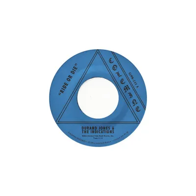 Durand Jones & the Indications - Ride Or Die / More Than Ever - Red (Colored Vinyl Red) (vinyl 7 inch single)