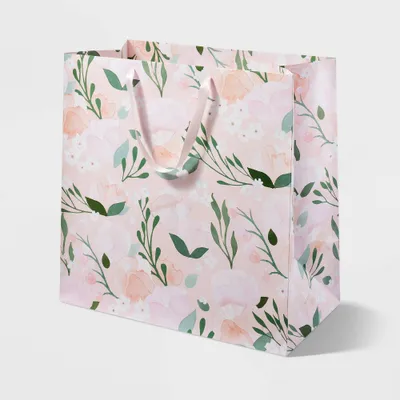 Pink Floral X-Large Wedding Gift Bag - Spritz