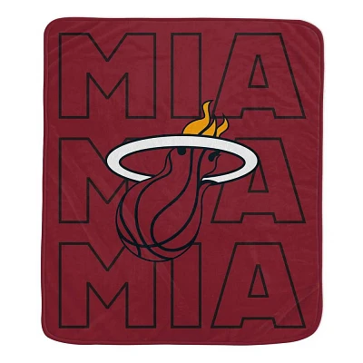 NBA Miami Heat Echo Ultra Soft Blanket