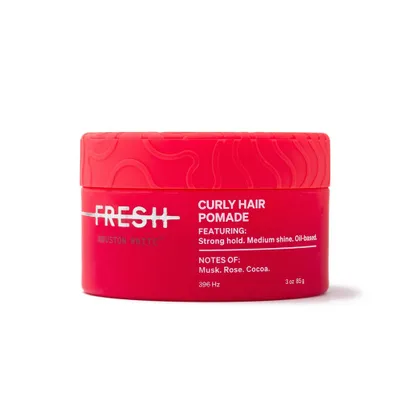 FRESH by Houston White Pomade for Curly Hair - 3oz