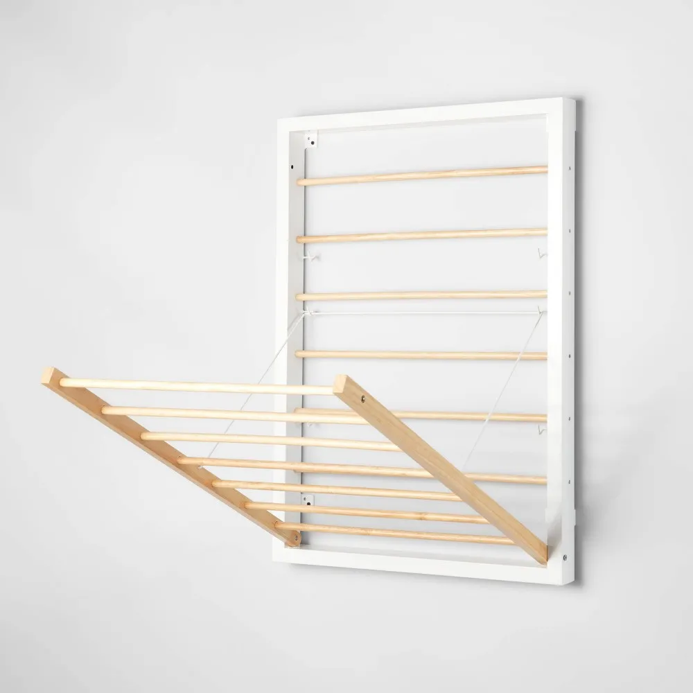 Wall Mounted Drying Rack White - Brightroom