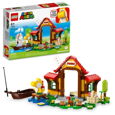 LEGO Super Mario: Picnic at Marios House Expansion Set Building Toy 71422