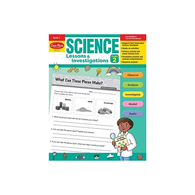 Science Lessons and Investigations, Grade 2 Teacher Resource - by Evan-Moor Educational Publishers (Paperback)