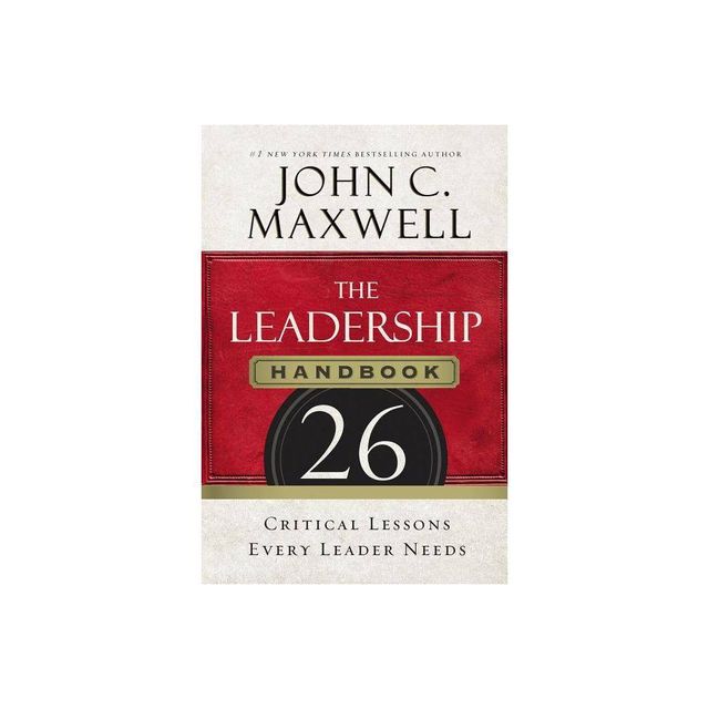 The Leadership Handbook - by John C Maxwell (Counterpack, Empty)