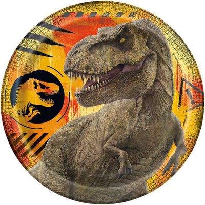 Jurassic World 3 8ct 7 Paper Plates