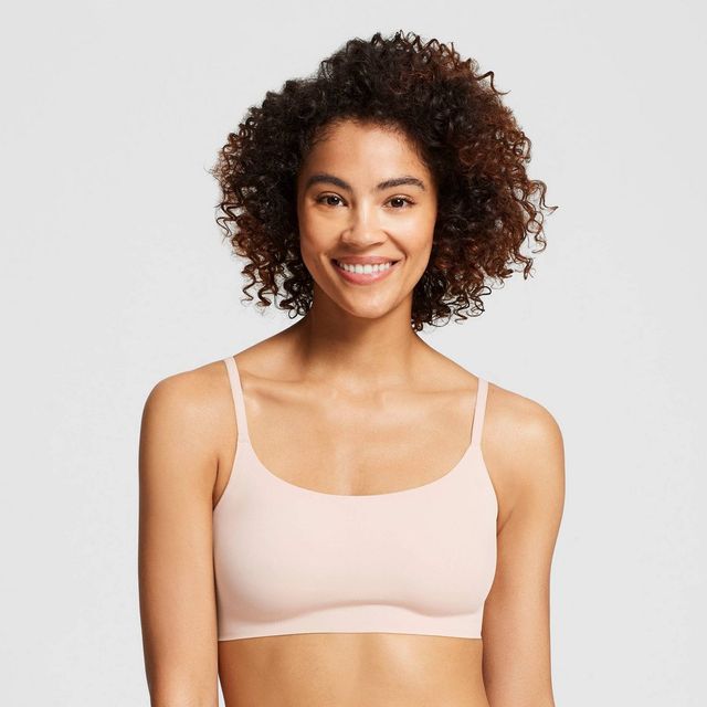 True & Co. True Everybody Women Adjutable Strap Scoop Neck Bra