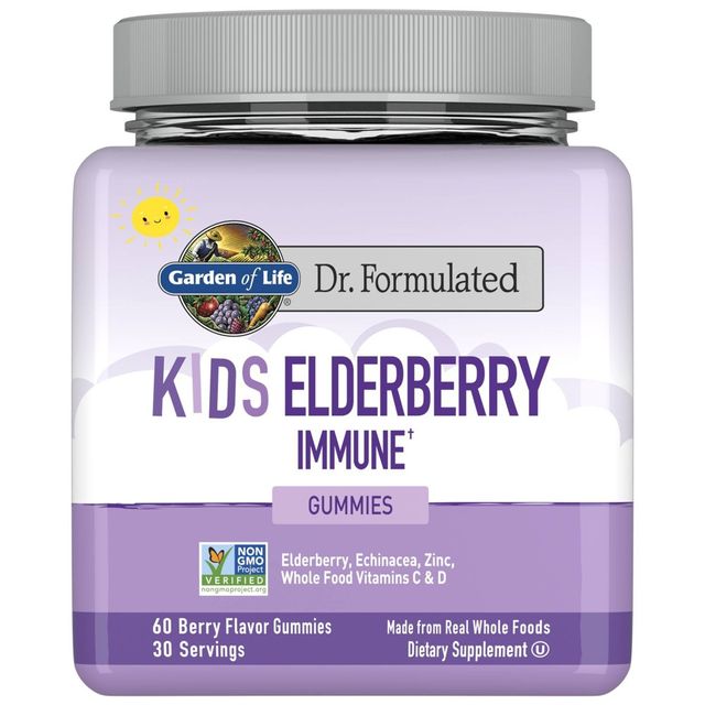 Garden of Life Dr. Formulated Kids Elderberry Gummies - 60ct