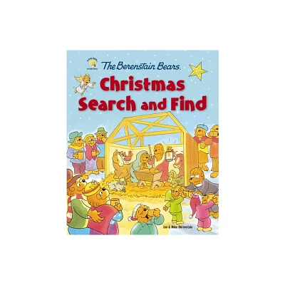 The Berenstain Bears Christmas Search and Find - (Berenstain Bears/Living Lights: A Faith Story) (Board Book)