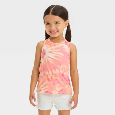 Toddler Girls Tie-Dye Tank Top