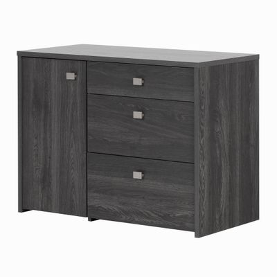 Interface Storage Unit with File Drawer - South Shore: Modern Furniture