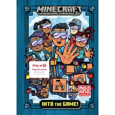 Into the Game! (Minecraft Woodsword Chronicles #1) - Target Exclusive Edition by Nick Eliopulos (Hardcover)