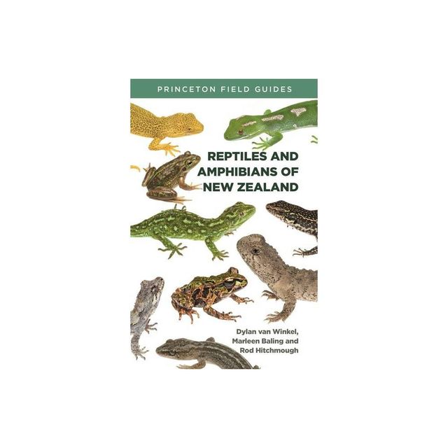 Reptiles and Amphibians of New Zealand - (Princeton Field Guides) by Dylan Van Winkel & Marleen Baling & Rod Hitchmough (Paperback)