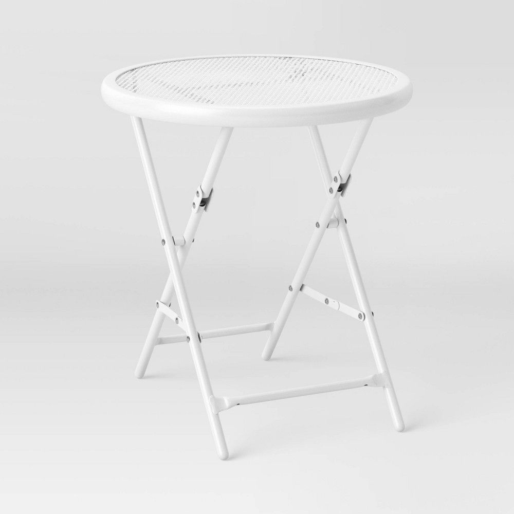 target folding patio accent table