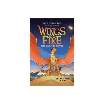 Wings of Fire: The Brightest Night: A Graphic Novel (Wings of Fire Graphic Novel #5) - (Wings of Fire Graphix) by Tui T Sutherland (Hardcover)