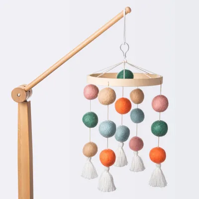 Mobile with Round Balls Crib Toy - Cloud Island - Mod