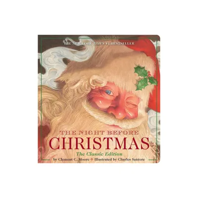 The Night Before Christmas Oversized Padded Board Book - (Oversized Padded Board Books) by Clement Moore