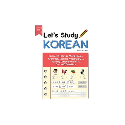 Lets Study Korean - by Bridge Education (Paperback)