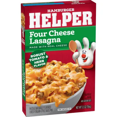 Hamburger Helper Four Cheese Lasagna - 5.5oz