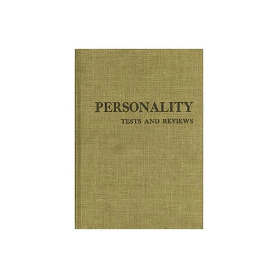 Personality Tests and Reviews I - (Tests in Print (Buros)) by Buros Center (Hardcover)