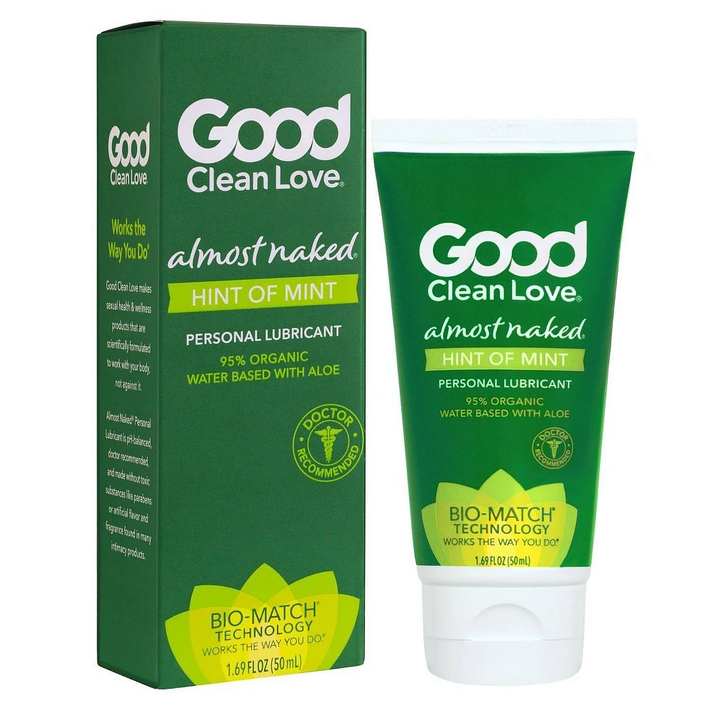 Good Clean Love Almost Naked Hint of Mint Personal Lubricants - 1.69oz |  The Market Place