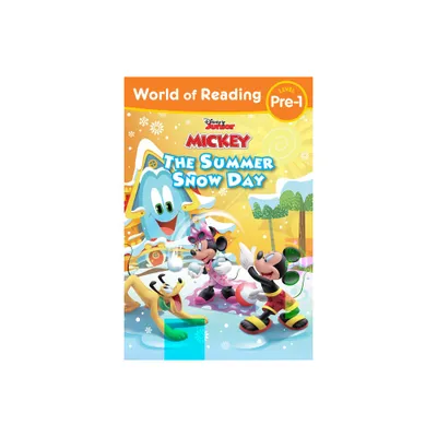 World of Reading: Mickey Mouse Funhouse: The Summer Snow Day - by Disney Books (Paperback)