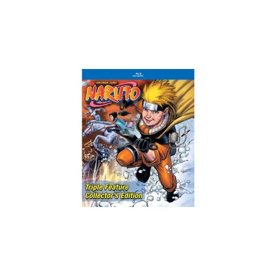 Naruto Triple Feature Collectors Edition (Steelbook) (Blu-ray)