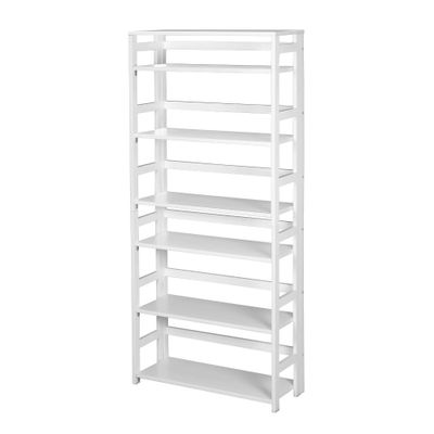 67 Cakewalk High Folding Bookcase White - Regency