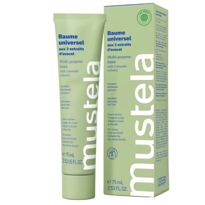 Mustela Multi-Purpose Moisturizing Balm Natural Avocado Extracts - 2.53 fl oz