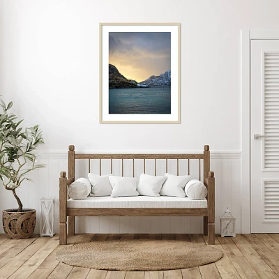 Amanti Art 33x41 The Morning Glow II by Danny Head Wood Framed Wall Art Print