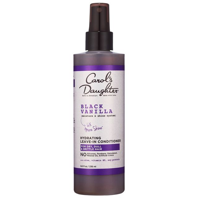 Carols Daughter Black Vanilla Moisture & Shine Leave In Conditioner for Dry Hair - 8 floz