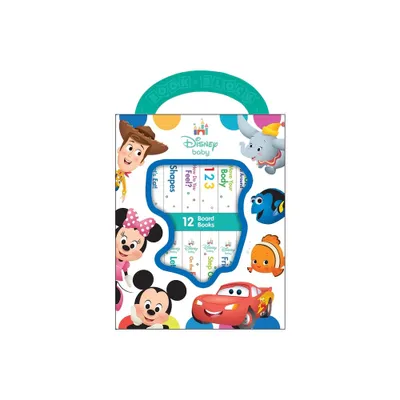 Disney Baby - My First Library 12 Board Book Block Set - by Phoenix