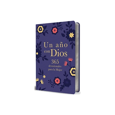 Un Ao Con Dios: 365 Devocionales Para La Mujer / A Year with God. Purple Leathe Rsoft: 365 Devotions for Women - by Origen (Paperback)