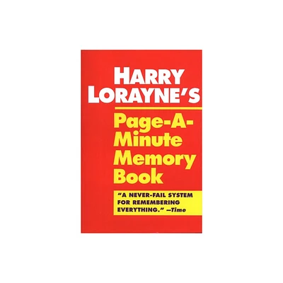 Harry Loraynes Page-a-Minute Memory Book - (Paperback)