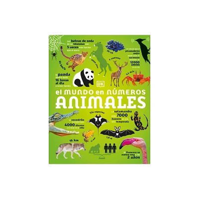 El Mundo En Nmeros: Animales (Our World in Numbers Animals) - (DK Oour World in Numbers) by DK (Hardcover)