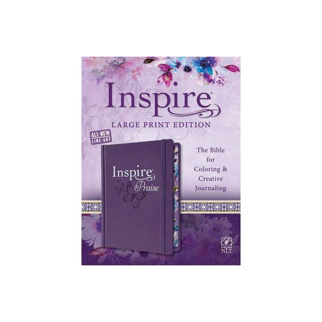 Inspire Praise Bible Large Print NLT - (Leather Bound)