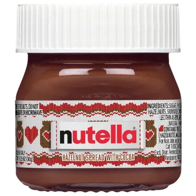 Nutella Christmas Mini Chocolate Hazelnut Spread - 1.05oz