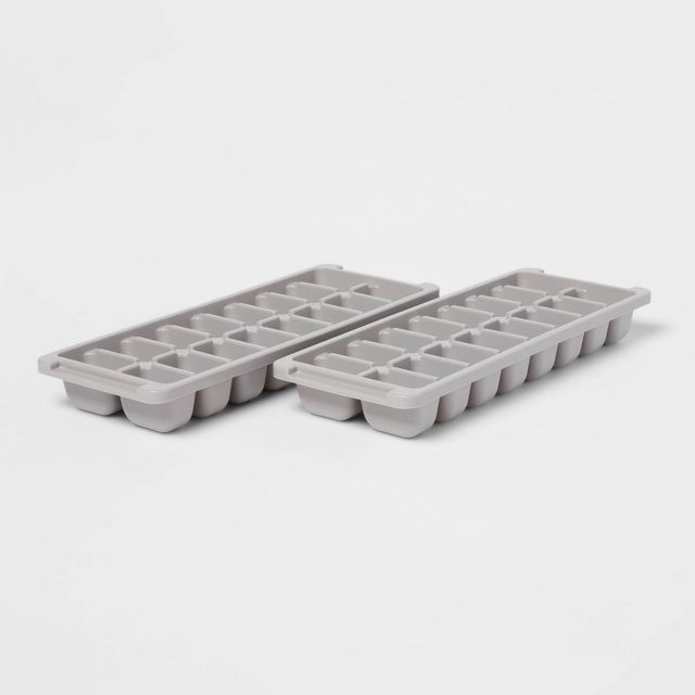 2pk Plastic Ice Trays Mint Green - Room Essentials™