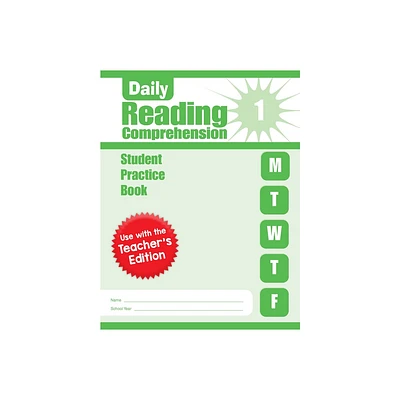 Daily Reading Comprehension, Grade 1 Student Edition Workbook - by Evan-Moor Educational Publishers (Paperback)