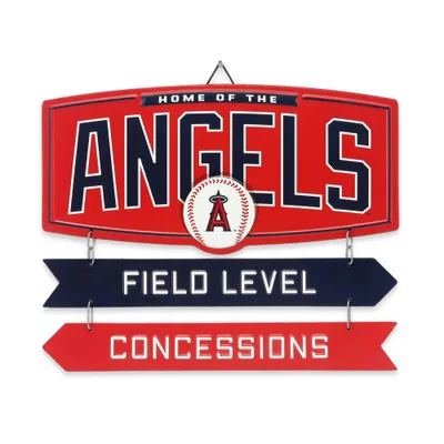 MLB Los Angeles Angels Baseball Field Metal Panel