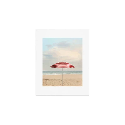 Deny Designs 8x10 Eye Poetry Photography Umbrella California Beach Art Print