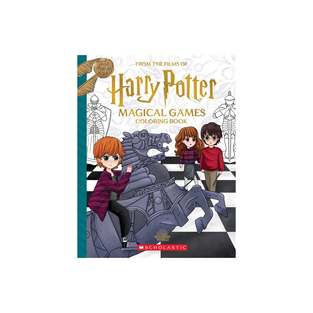 Scholastic Inc Magical Games Coloring Book (Harry Potter) - by Jenna  Ballard (Paperback) | The Market Place