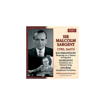 Rachmaninoff & Malcolm Sargent - Sargent - Rachmaninoff Dohnanyi Dvorak 1948-1956 (CD)