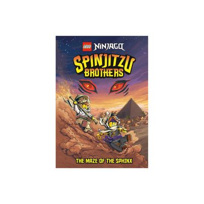 Spinjitzu Brothers #3: The Maze of the Sphinx (Lego Ninjago) - by Random House (Hardcover)