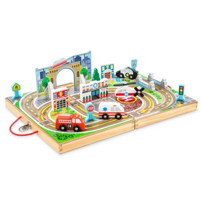 Melissa & Doug Take Along Town Set