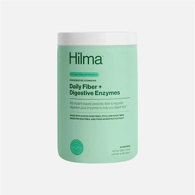 Hilma Daily Fiber + Digestive Enzymes Powder - 7.94oz