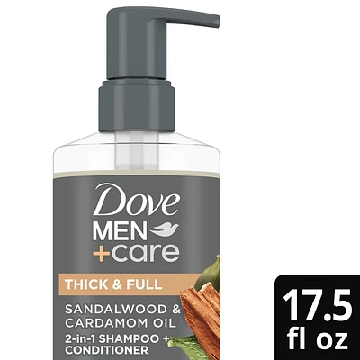 Dove Men+Care 2-in-1 Pro Thick Full Shampoo - 17.5oz