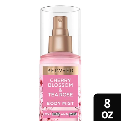 Beloved Cherry Blossom & Tea Rose Body Mist 8oz