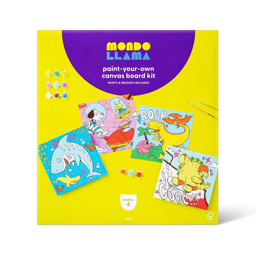 Kids Canvas Painting Sets : Target